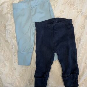 Monica + andy 2-Pack Hello Baby Pants / organic
Navy / light blue / newborn size